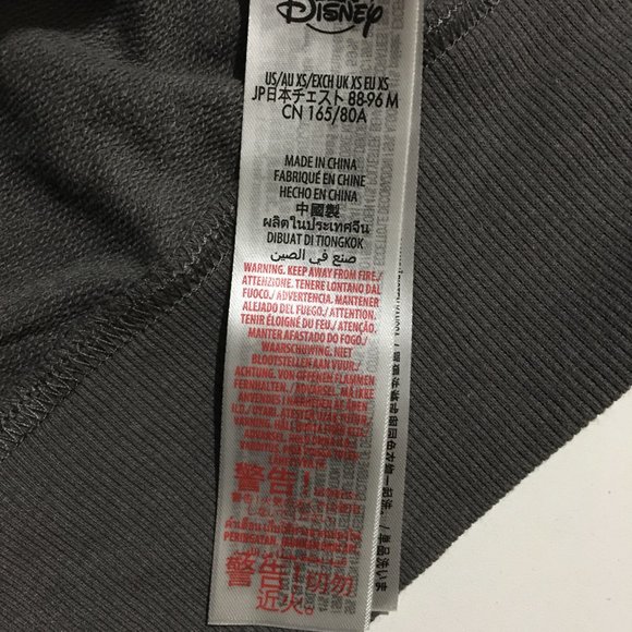 Disney Pride 2022 Pixar Animated Studios Adult XS Gray Sweatshirt - Picture 5 of 11